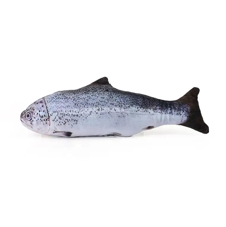 Catnip Fish Toy - Plush Stuffed Cat Chew Toy (7 Styles Available)