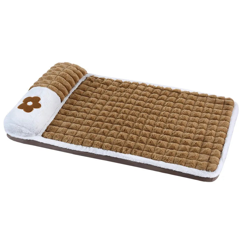 Orthopedic Dog Bed Mat - Cervical Spine Support for Small to Large Dogs