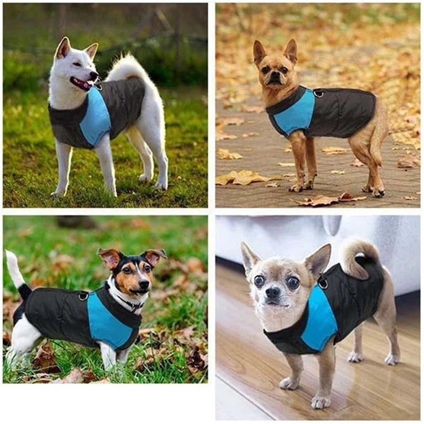 Waterproof Dog Parka - Winter Cotton Vest for Small to Large Dogs