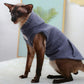 Sphynx Cat Hoodie - Warm Cotton Fleece Sweatshirt for Hairless Cats