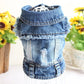 Fashion Denim Cat Vest - Casual Jeans Jacket for Spring & Autumn