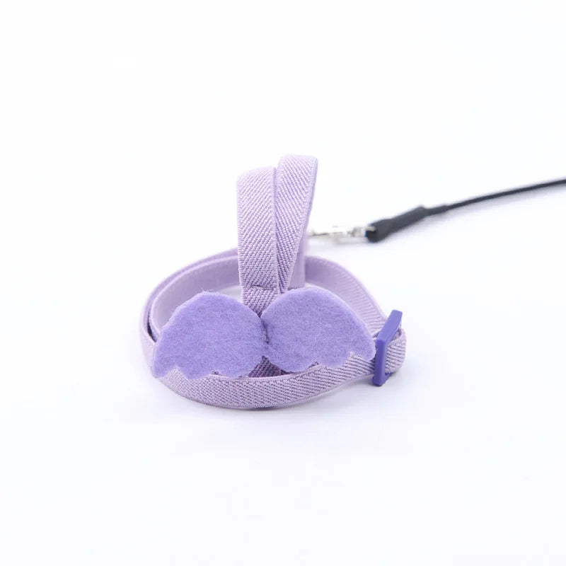 Adjustable Parrot Harness & Leash Set - Anti-Bite Training for Outdoor Flying