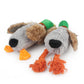 Plush Duck Squeaky Dog Toy - Cute Chew Rope for Tooth Cleaning