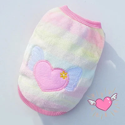 Soft Fleece Pet Vest - Winter Warm Coat for Small Dogs & Cats (XXS-XL)