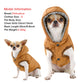 Windproof Cat Hoodie - Waterproof Fleece Coat for Small & Medium Pets