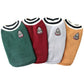 Collegiate Style Cat Sweater - Winter Warm Vest Jacket for Cats & Kittens