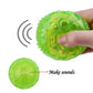 Squeaky Dog Chew Ball - Waterproof Bite-Resistant Tooth Cleaning Toy