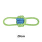 Cotton Rope Dog Toy Ball - Interactive Toothbrush Chew Toy for All Sizes