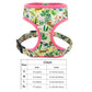 Floral Dog Harness & Leash Set - Adjustable Forest Print for All Dog Sizes