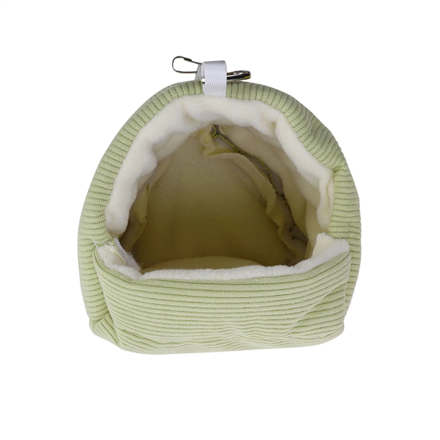 Winter Warm Bird Nest - Cozy Cotton Hammock Hut for Parrots & Budgies