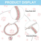Rhinestone Crystal Pet Collar - Bling Diamond Necklace for Dogs & Cats