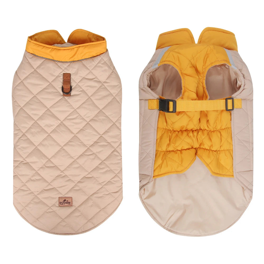 Waterproof Dog Vest - Padded Winter Jacket for Small & Large Dogs