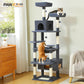 Large Multi-Level Cat Tree Tower - Sisal Scratching Posts & Hammock