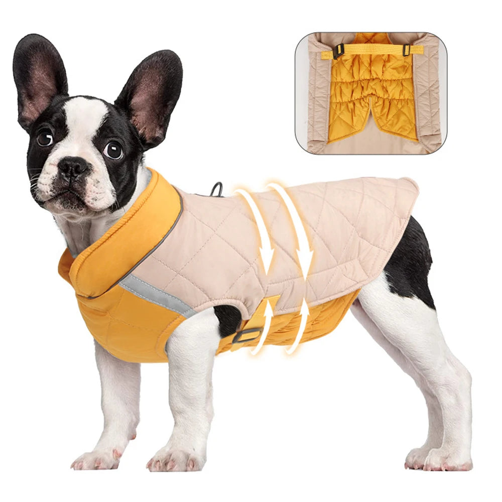 Waterproof Dog Vest - Padded Winter Jacket for Small & Large Dogs