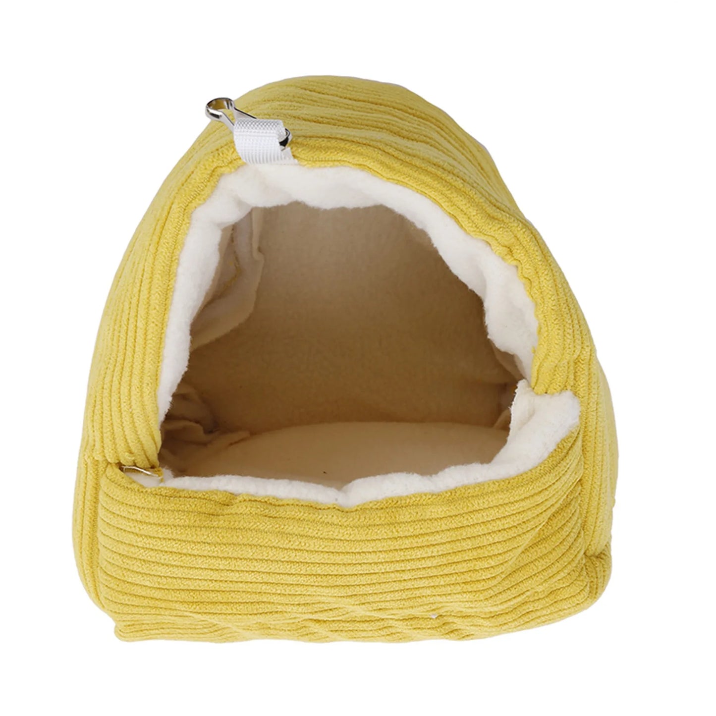 Winter Warm Bird Nest - Cozy Cotton Hammock Hut for Parrots & Budgies