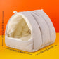Winter Warm Bird Nest - Cozy Cotton Hammock Hut for Parrots & Budgies