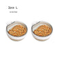 Detachable Transparent Bird Feeding Bowl - Hanging Seed & Water Cup