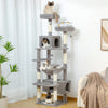 Large Multi-Level Cat Tree Tower - Sisal Scratching Posts & Hammock
