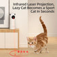 ROJECO Automatic Interactive Cat Laser Toy - Smart LED Teaser for Indoor Cats