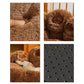 Plush Pet Sofa Bed - Warm Washable Dog Bed for Small to Large Dogs
