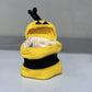 Adorable Bee Costume for Parrots - Soft Cotton Bird Hoodie Outfit