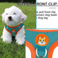 Step-In Dog Harness & Leash Set - Reflective Soft Vest for Small & Medium Dogs
