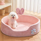 Detachable Pet Bed  Pet Bed Detachable Washable Dog Sleeping Bed Soft Comfortable Warm Cat Bed for Four Seasons Soft Pet Bed