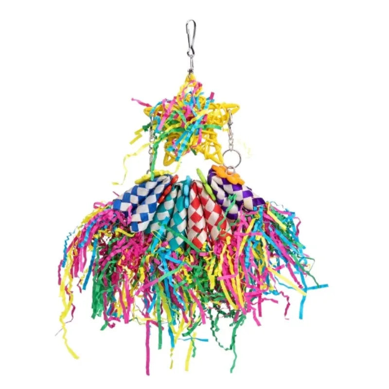 Adjustable Parrot Harness & Leash Set - Anti-Bite Training for Outdoor Flying