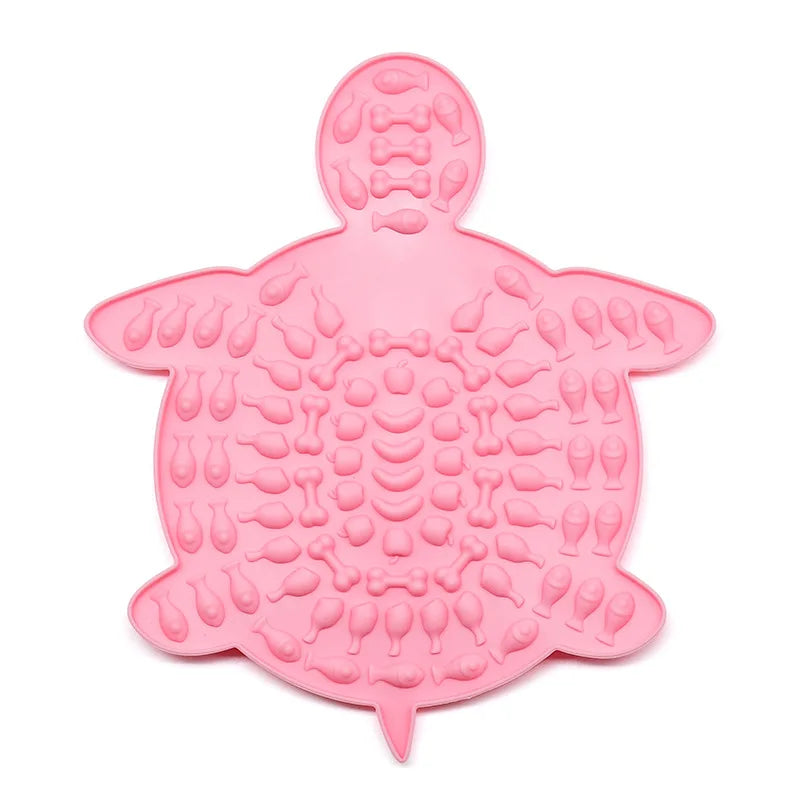 Silicone Slow Feeder Lick Mat with Suction Cup - For Cats Under 3kg