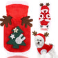 Santa Dog Costume - Christmas Jacket for Chihuahuas, Yorkies & Cats