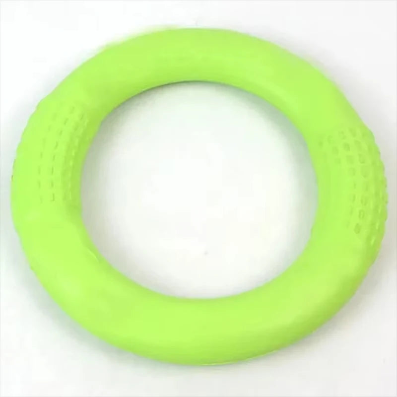 EVA Flying Disc Dog Toy - Interactive Training Ring Puller