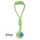 Cotton Rope Dog Toy Ball - Interactive Toothbrush Chew Toy for All Sizes