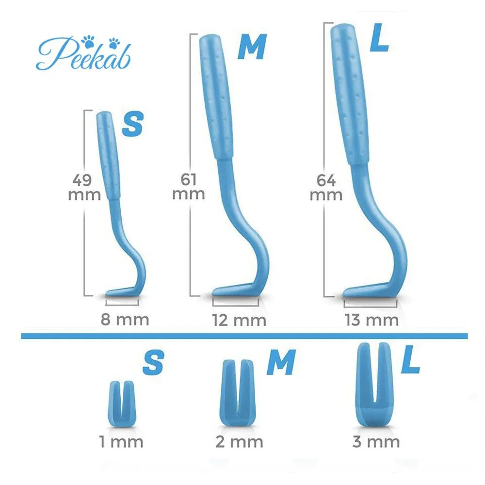 Professional Tick & Flea Removal Tool for Dogs and Cats