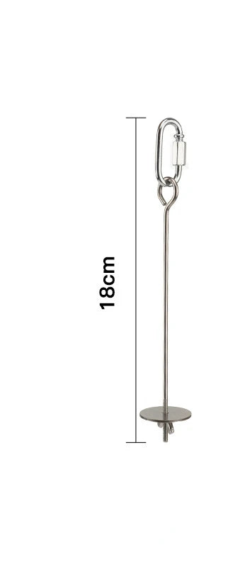 Stainless Steel Bird Food Holder - Fruit & Vegetable Skewer for Parrots