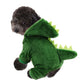 Dinosaur Costume for Cats & Dogs - Funny Fleece Halloween Hoodie