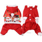Santa Dog Costume - Christmas Jacket for Chihuahuas, Yorkies & Cats