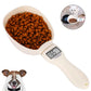 Digital Pet Food Measuring Scoop - Electronic Scale with LED Display