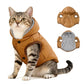 Windproof Cat Hoodie - Waterproof Fleece Coat for Small & Medium Pets