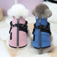 Adjustable Waterproof Dog Jacket - Padded Winter Coat with Harness & Reflective Strips