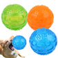 Squeaky Dog Chew Ball - Waterproof Bite-Resistant Tooth Cleaning Toy