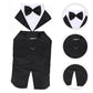 Formal Dog Tuxedo - Wedding Suit with Bow Tie for Small & Large Dogs