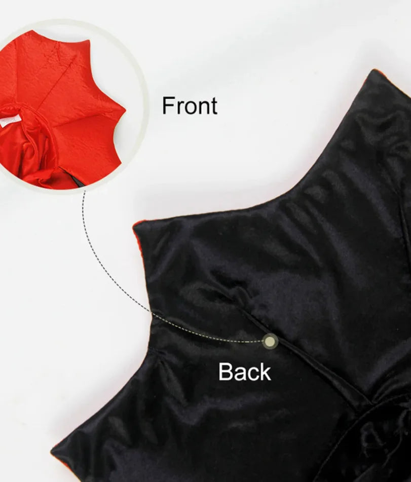 Halloween Vampire Cloak - Cute Cosplay Costume for Dogs & Cats