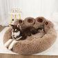 Plush Pet Sofa Bed - Warm Washable Dog Bed for Small to Large Dogs