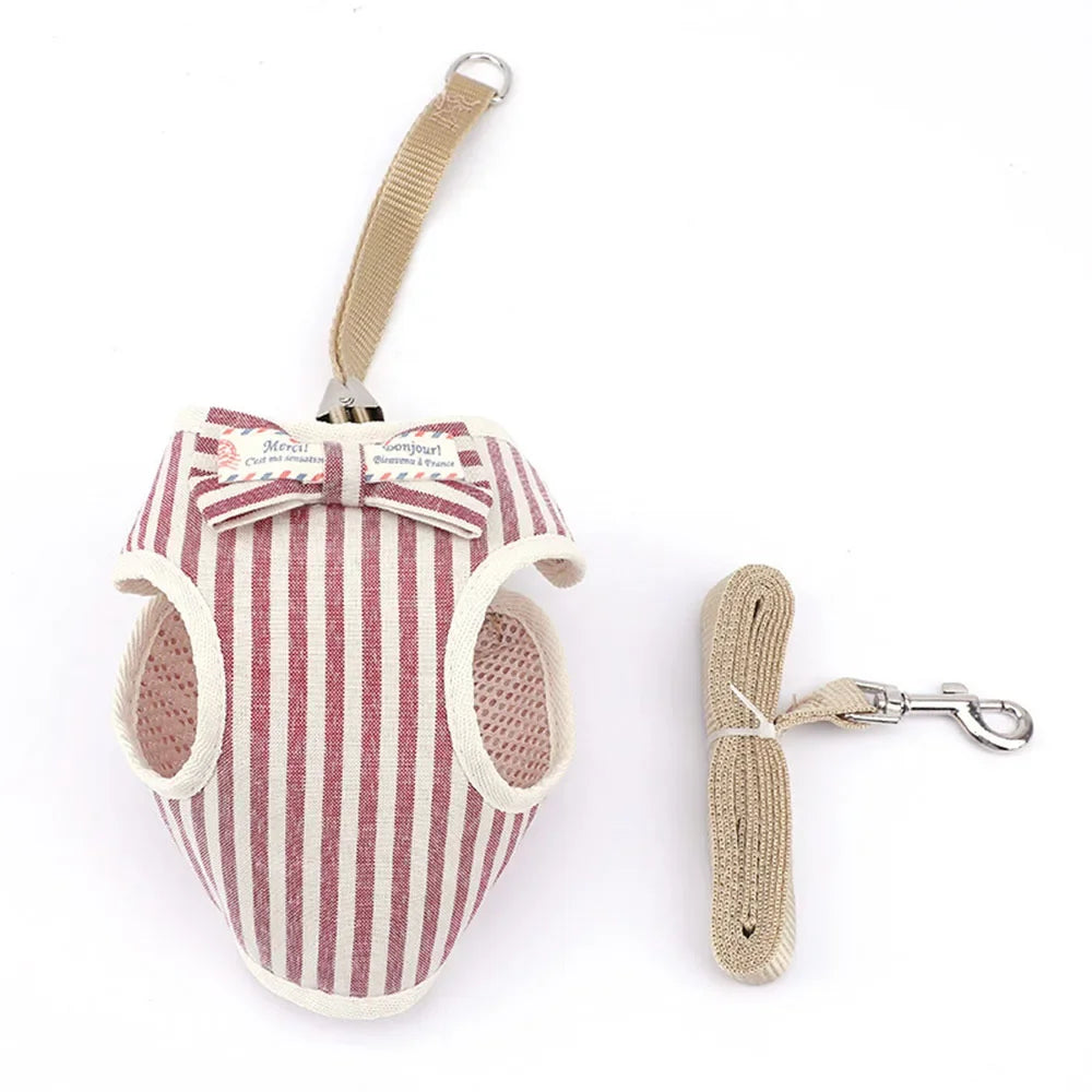 Mesh Cat Harness and Leash Set - Nylon Vest for Small Cats & Kittens