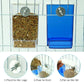 Anti-Splash Automatic Bird Feeder - Dust-Free Dispenser for Parakeets