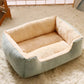 Plush Cat Bed - Breathable Cushion Basket for Cats & Kittens