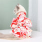 Japanese Kimono Cat Outfit - Summer Pet Coat with Bow-Knot for Cats & Dogs