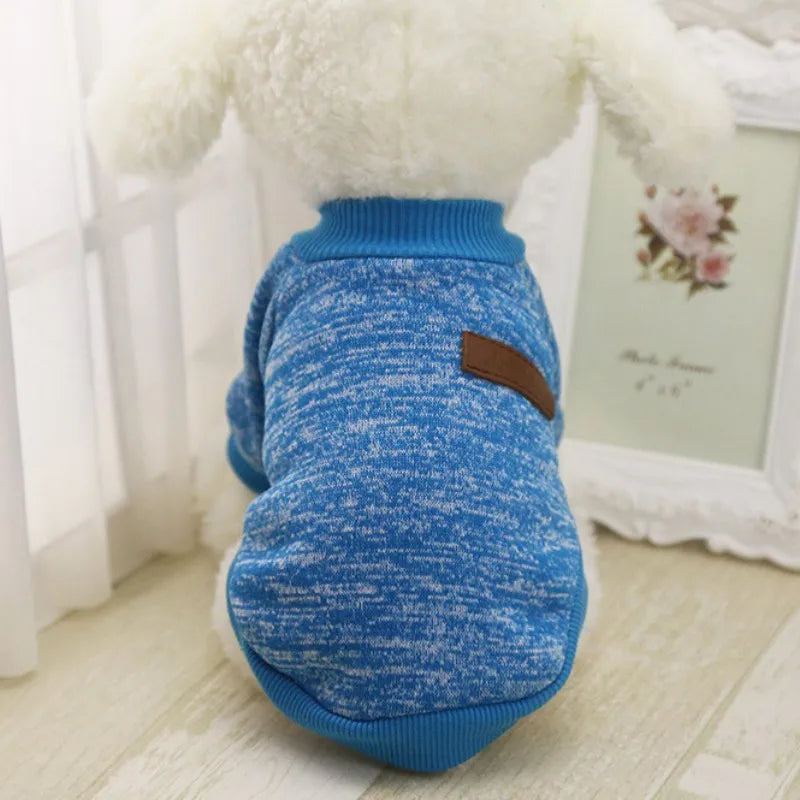 Warm Dog Sweater - Winter Jacket for Small Dogs, Puppies & Cats