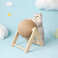 Sisal Rope Cat Scratching Ball - Durable Paw Grinding Toy & Scratcher