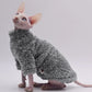 Double-Sided Fluffy Cat Jacket - Thick Winter Coat for Sphynx & Hairless Cats